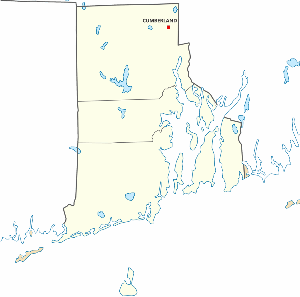 Cumberland RI Map