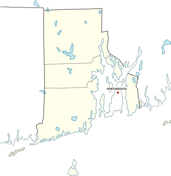 Portsmouth, RI Map